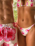 Hibisc-Kiss - Men’s trunks